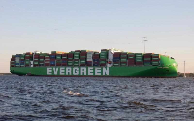 Container ship Ever Model