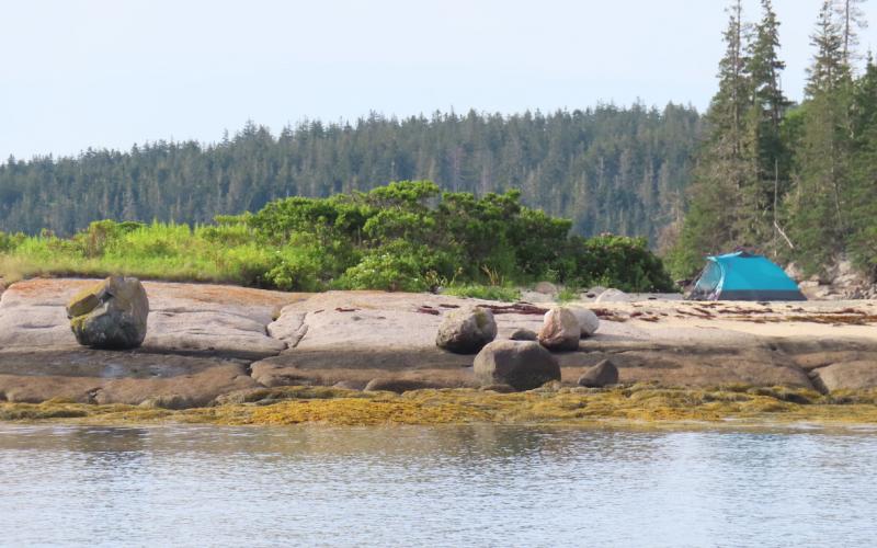 Day 54 Anchored in Hell Half Acre near Stonington Maine