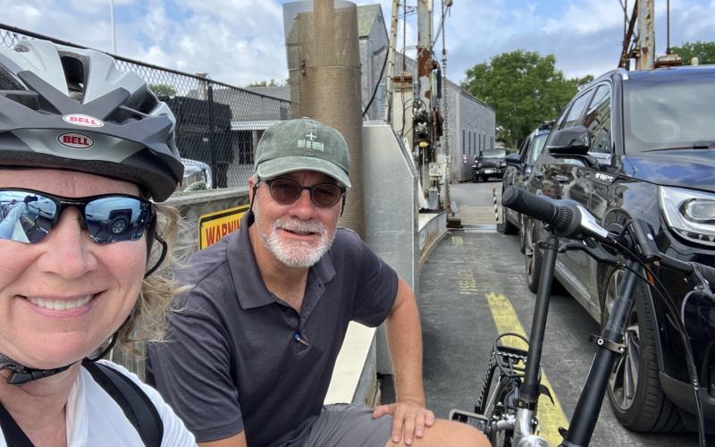 Day 82 Ferry with bikes to Chappaquiddick