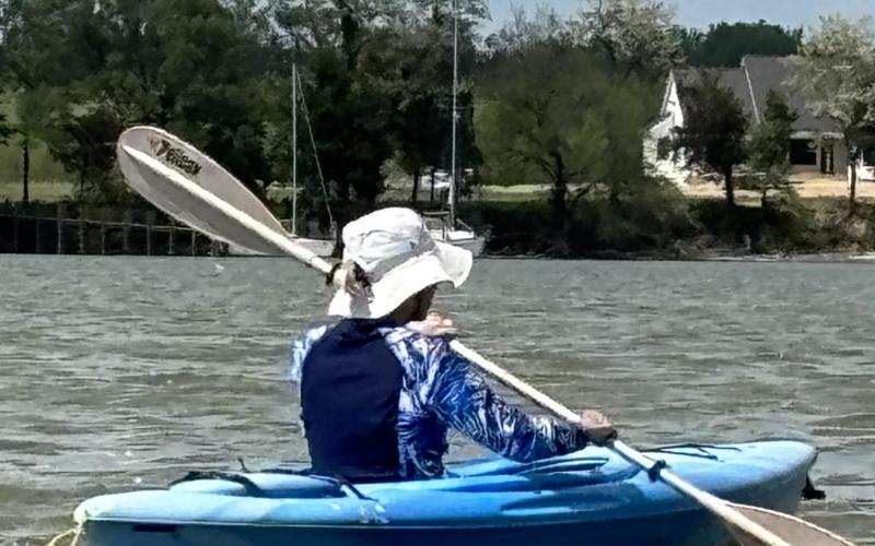 Me and my kayak