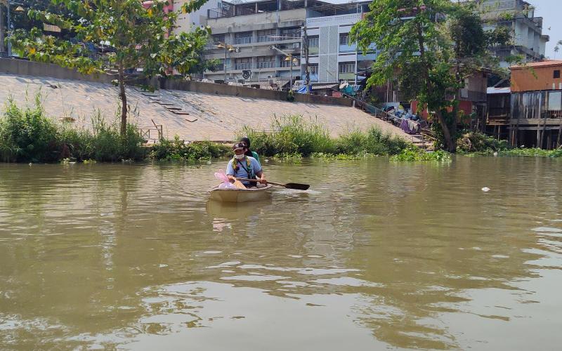 Longtail Boat ride on Pa Sak River Thailand