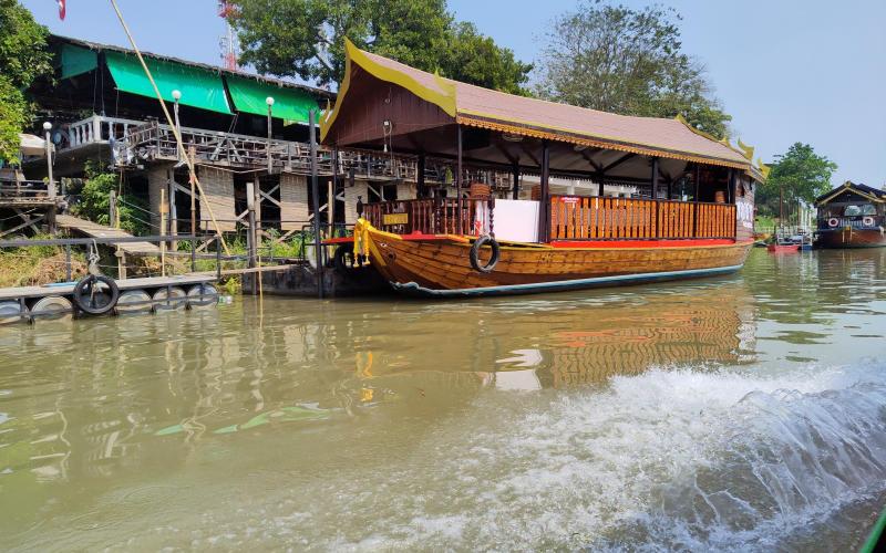 Longtail Boat ride on Pa Sak River Thailand