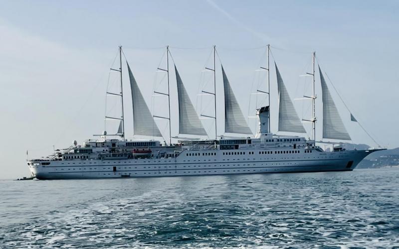 Wind Surf in the Mediterranean