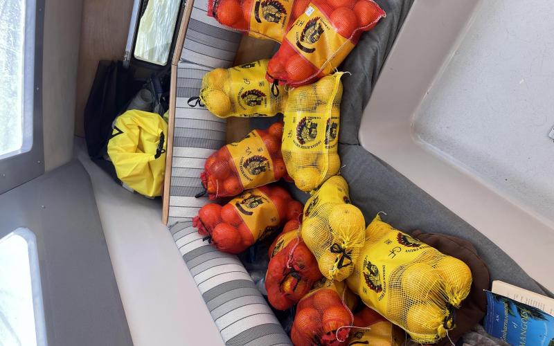Orange provisioning, the best way to head off scurvy