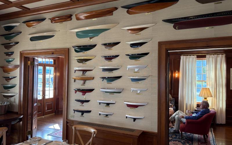 Model Room aat the Seawanhaka Corinthian Yacht Club