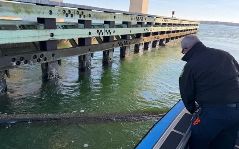 Definitely a navigational hazard