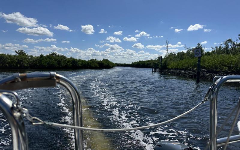 Heading home through Buckleys Pass