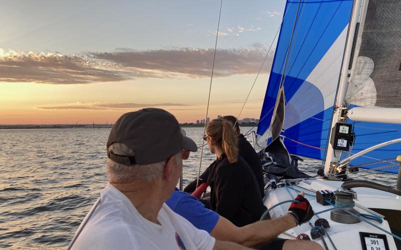 light air upwind kite work