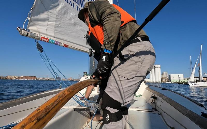 Exact moment of the start of the race