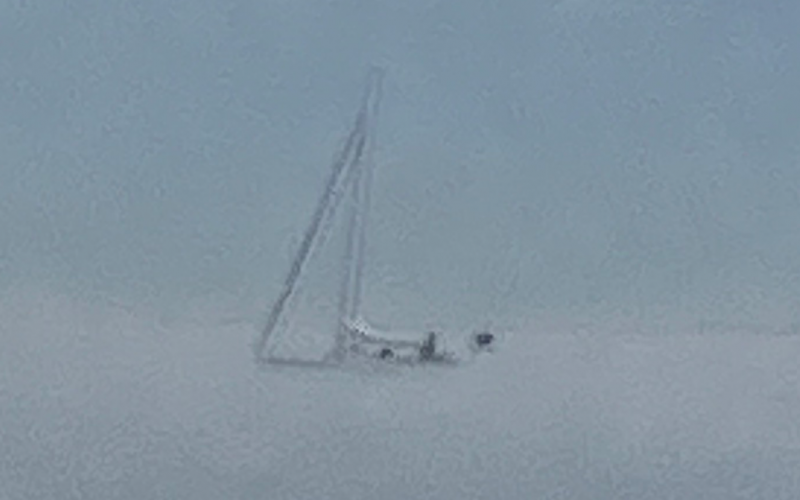 Some kind of ghost ship