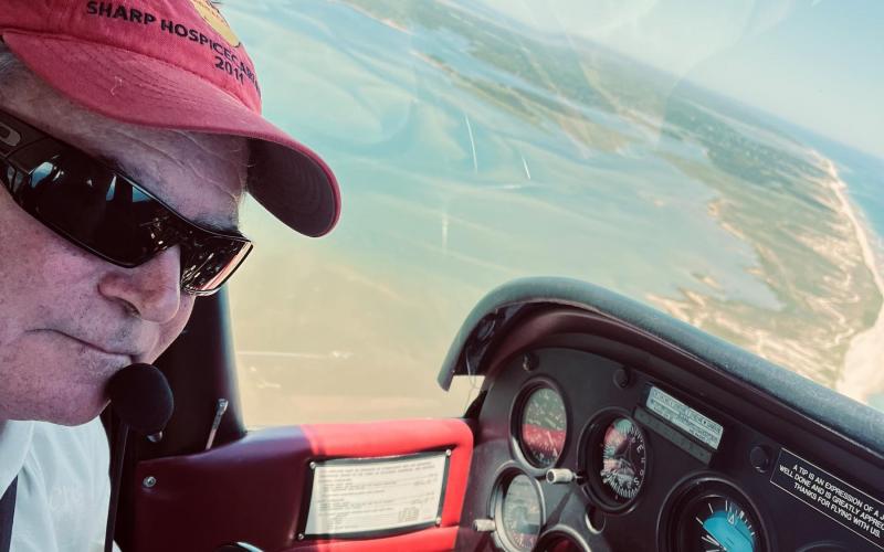 Bill above Chatham from our 2024 gallery.