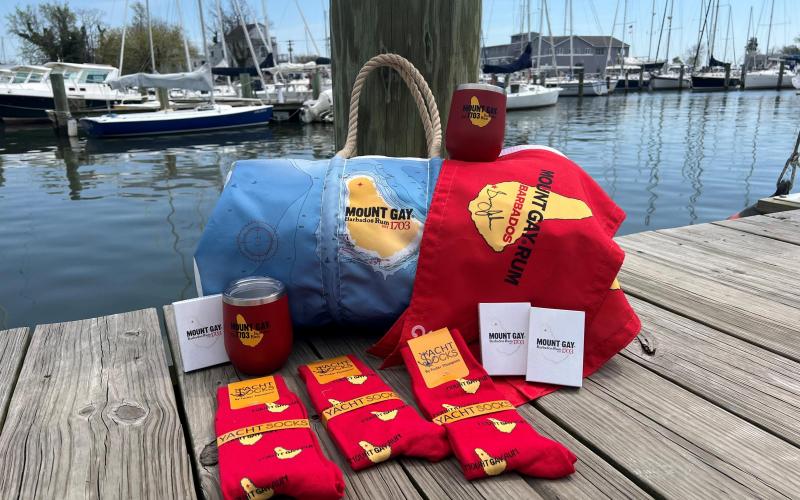 Mount Gay prizes for our Photo Contest winners.