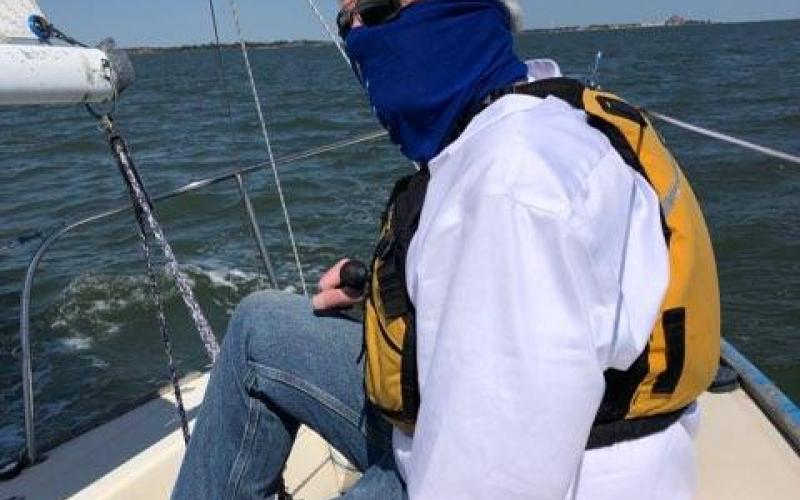 Wearing that perfect neck gaiter