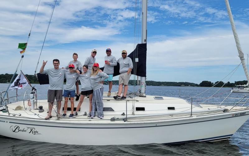 Most of the race team