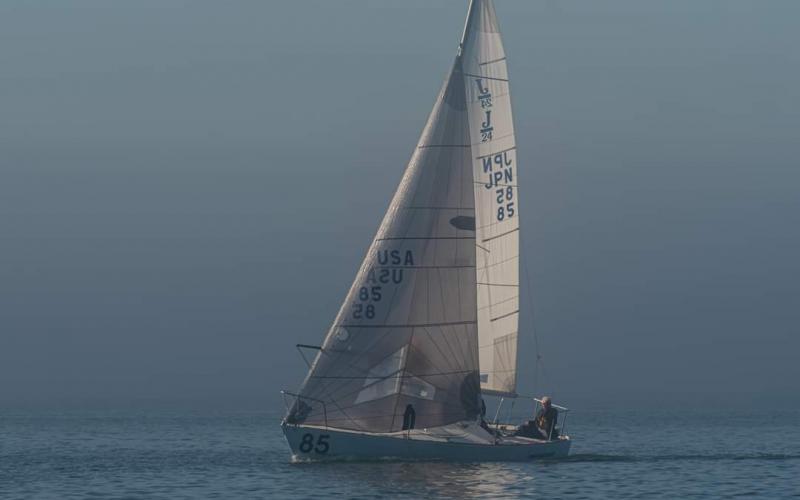 roundabout coming up to Hampton Roads harbor mark T.