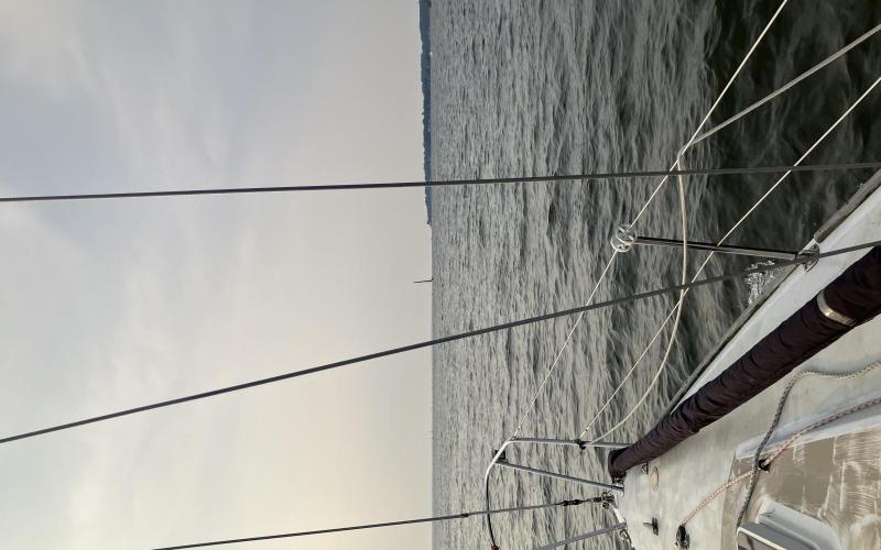 heading to the starting line