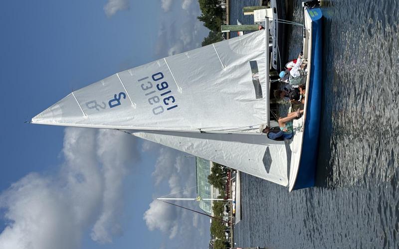 Aboard Morning Glory / teaching the Juniors