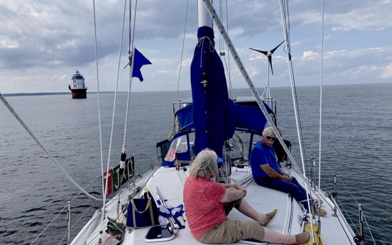 after everyone left, a moment of calm