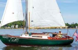 Jack and Erewhon in Annapolis. Photo by Al Schreitmueller