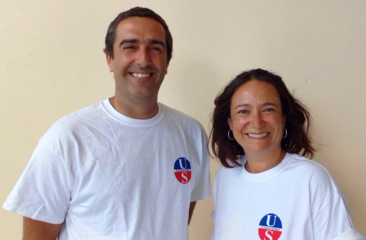 Jose Fernandez (left) and Dominique Girard. Photo courtesy Ullman Sails