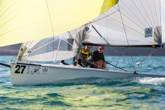 Zeke Horowitz, Brendan Healy, and Ian Coleman at the Viper 640 Internationals