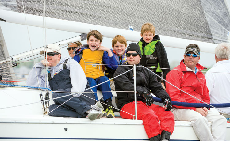 The crew of Monkey Dust always has the best smiles for the camera. Photo by Dan Phelps