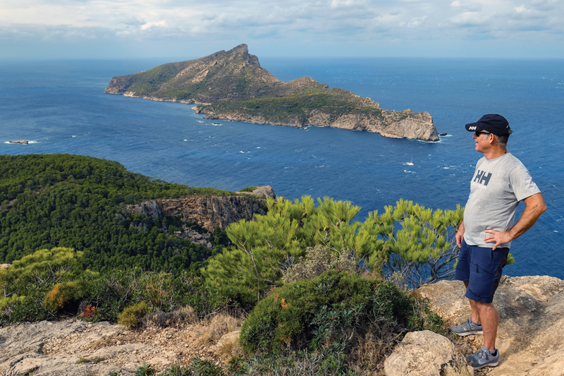 Mallorca view from Dragonera