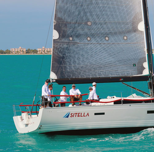 Ian Hill's Hampton-based racer/cruiser Sitella at Quantum Key West Race Week 2017. Photo courtesy of Ian Hill