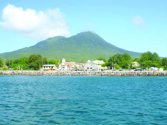 Nevis peak.