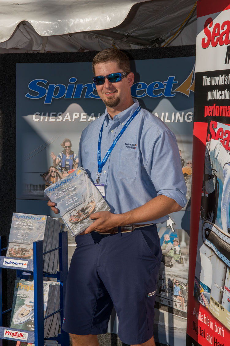 Stop by the SpinSheet booth at the boat show. We love to see our readers and advertisers.